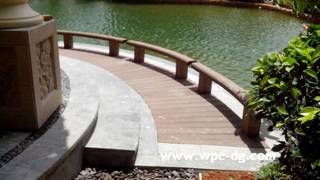 陽(yáng)江恒大房地產(chǎn)環(huán)形木塑扶手