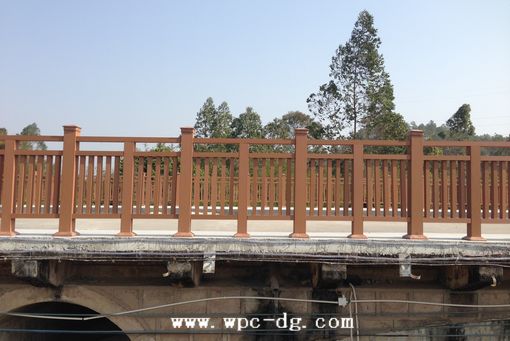 陽(yáng)江那龍河木塑欄桿